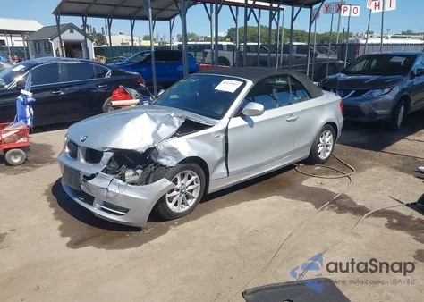 2011 BMW 128I из США, поврежденный, VIN WBAUN1C53BVH83188